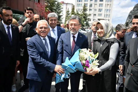 Tarım Bakanı Yumaklı’dan Başkan Büyükkılıç’a Ziyaret — haber görseli