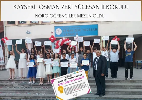 Osman Zeki Yücesan İlkokulu’nda nöro öğrenciler mezun oldu — haber görseli