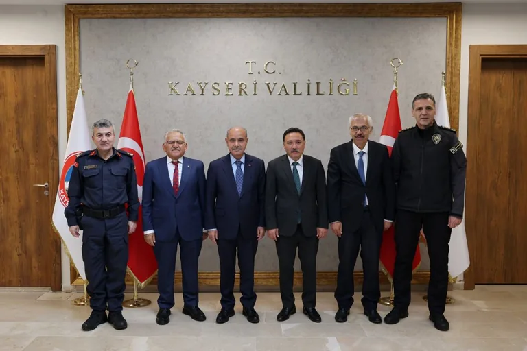 İçişleri Bakan Yardımcısı Mehmet Aktaş’tan Kayseri Valisi Gökmen Çiçek’e Ziyaret — haber görseli