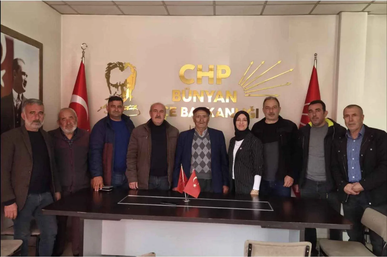 CHP Bünyan İlçe Başkanlığına Yusuf Akşar Seçildi — haber görseli