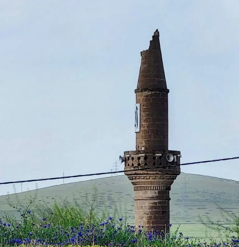İncesu’da Camii Minaresine Yıldırım Düştü — haber görseli