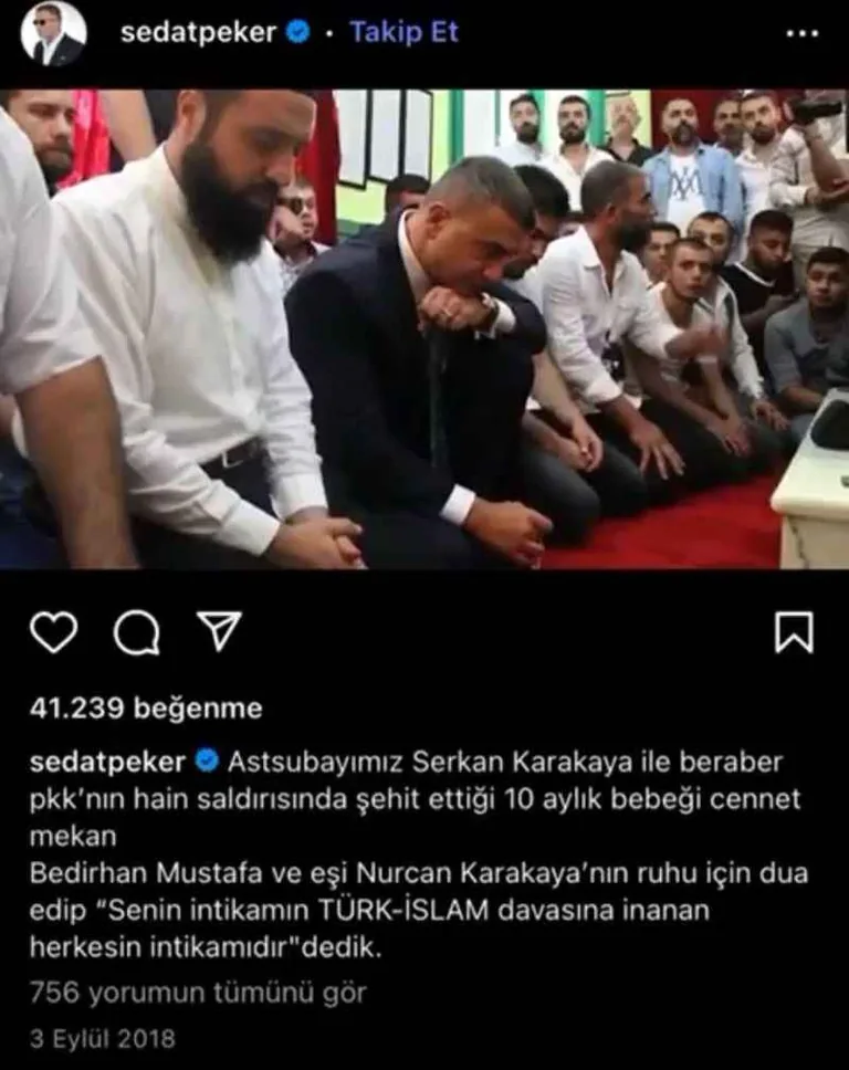 Sedat Peker Kayseri’deki silahlı saldırı İle İlgili haberi retweet etti — haber görseli