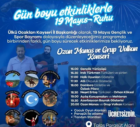 Ülkü Ocakları'ndan 19 Mayıs’a Özel Etkinlik  — haber görseli