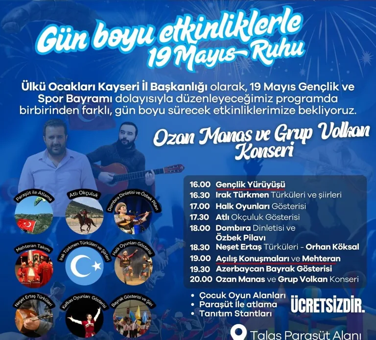 Ülkü Ocakları'ndan 19 Mayıs’a Özel Etkinlik  — haber görseli