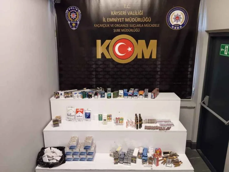 Kayseri'de  Kaçakçılara Büyük Darbe: 23 Şüpheli Yakalandı  4 Şahıs Tutuklandı — haber görseli