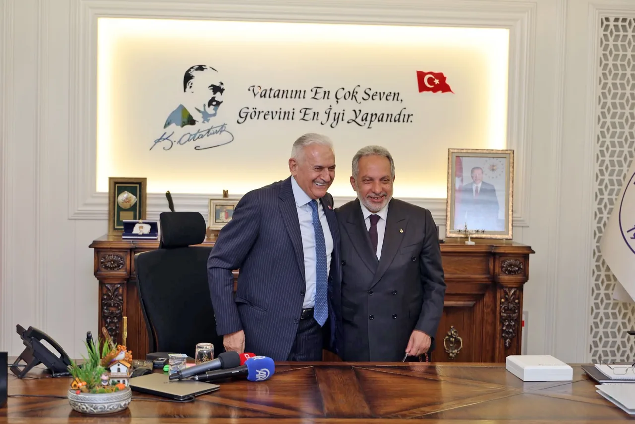 Aksakallar Heyeti Başkanı Binali Yıldırım'dan Talas Belediyesi'ne Ziyaret — haber görseli