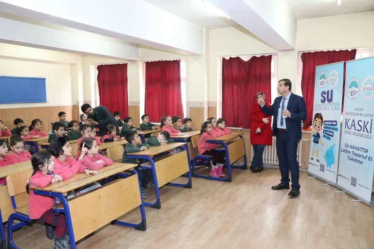 KASKİ'den Öğrencilere 'Su Tasarrufu' Eğitimi — haber görseli