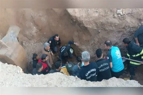 Şanlıurfa'da göçük altında kalan 3 işçi hayatını kaybetti — haber görseli
