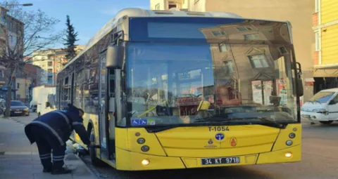 Esenler’de Dehşet Anları! İETT Otobüsüne Havalı Tabanca İle Ateş Açıldı! — haber görseli