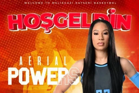 Melikgazi Kayseri Basketbol ABD’li Aerial Powers’i transfer etti — haber görseli