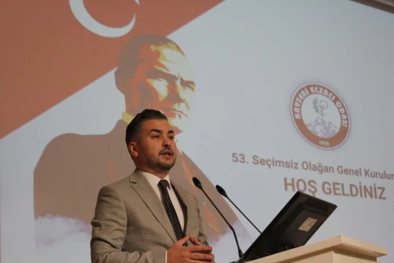 Kayseri Eczacı Odası 53. Olağan Seçimsiz Genel Kurulu yapıldı — haber görseli