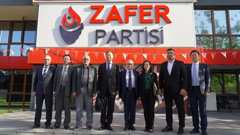 Çin Komünist Partisi'nden Zafer Partisi'ne Ziyaret — haber görseli