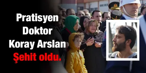 Şehit Doktor Koray Arslan Samsun'da Son Yolculuğuna Uğurlandı — haber görseli