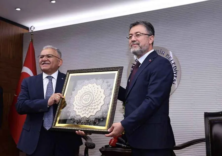 Tarım Bakanı Yumaklı’dan Başkan Büyükkılıç’a Ziyaret — haber görseli