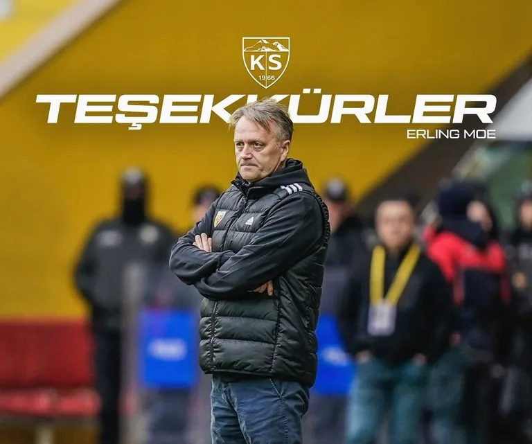 Kayserispor'da Erling Moe Dönemi Sona Erdi — haber görseli