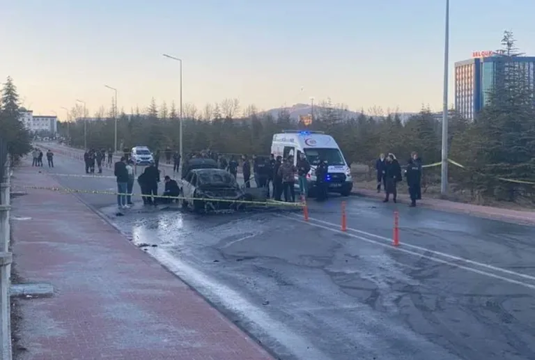 Konya'da Kahreden Olay! Otomobilde Oksijen Tüpü Patladı: 2 Ölü — haber görseli
