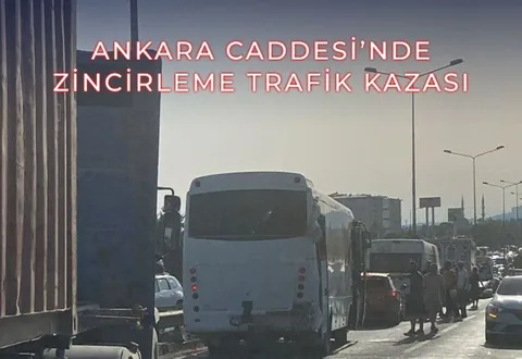 Ankara Caddesi'nde Zincirleme Kaza — haber görseli