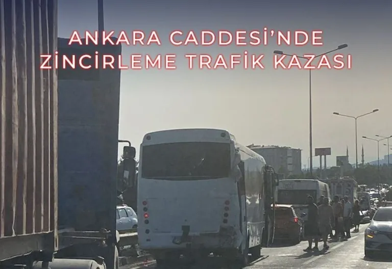 Ankara Caddesi'nde Zincirleme Kaza — haber görseli