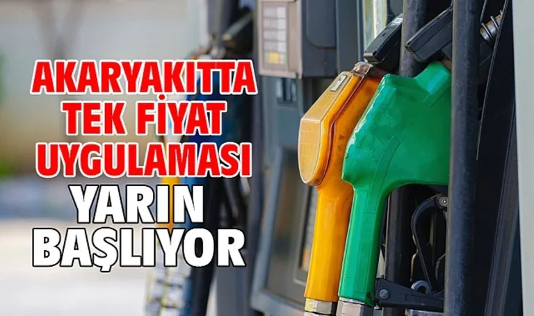 Akaryakıtta Tek Fiyat Uygulaması Yarın Başlıyor! — haber görseli