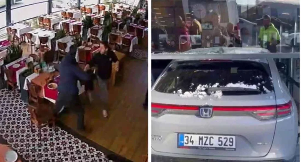 MOĞOLLAR GRUBUNUN USTA İSMİ CAHİT BERKAY KAZA YAPTI: ARACIYLA RESTORANA DALDI — haber görseli