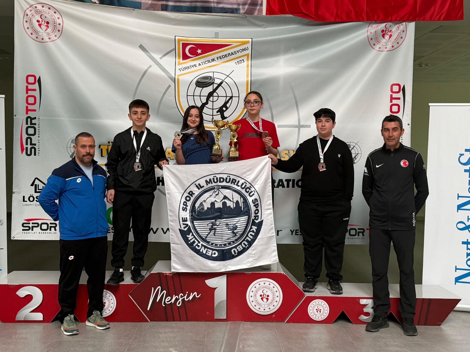 Kayserili Sporculardan Havalı Silahlar Coşkun Abış Kupası’nda 6 Madalya