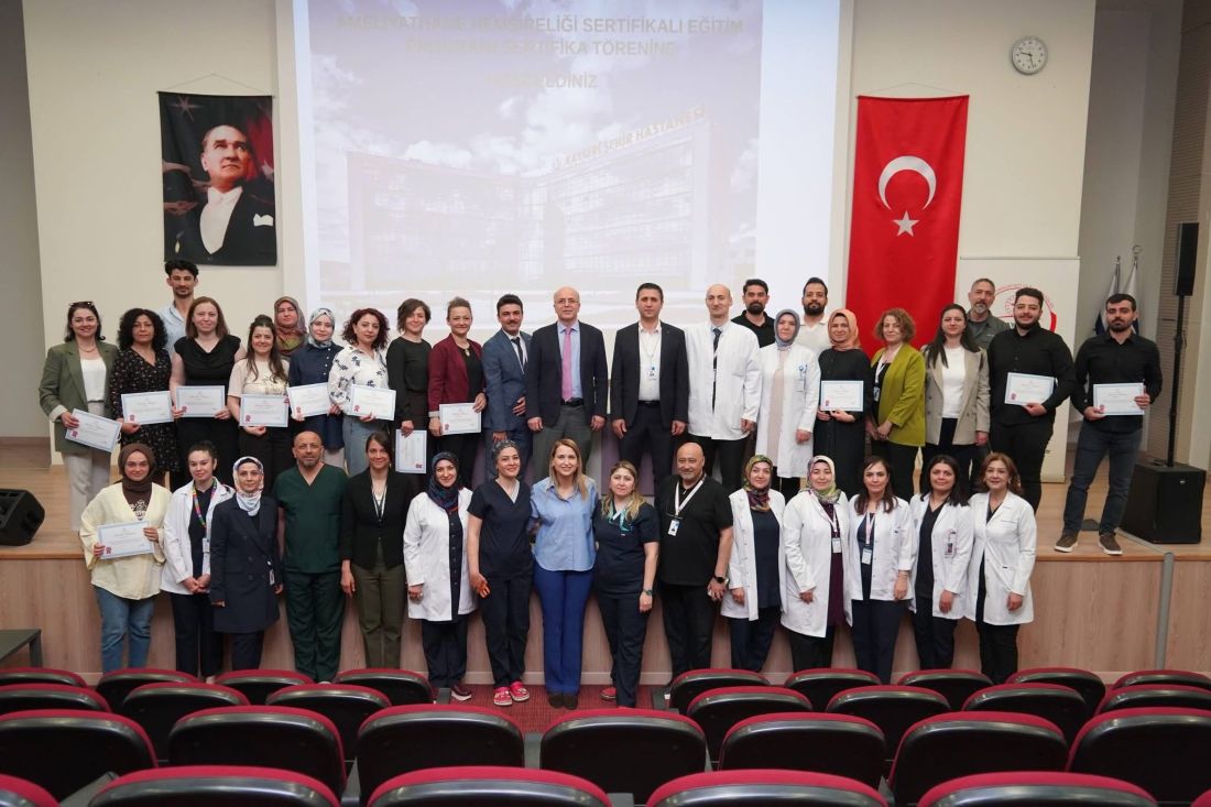 Kayseri Şehir Hastanesi’nde Ameliyathane Hemşireliği Eğitimi Tamamlandı